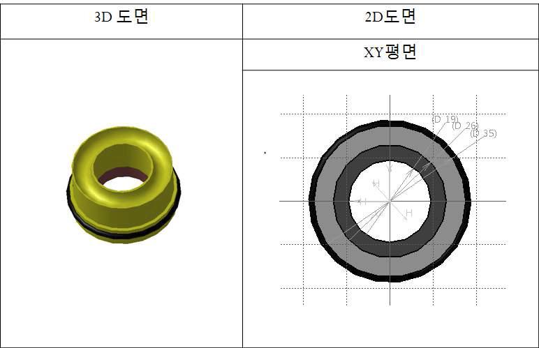 고온용 고압펌프 팩킹