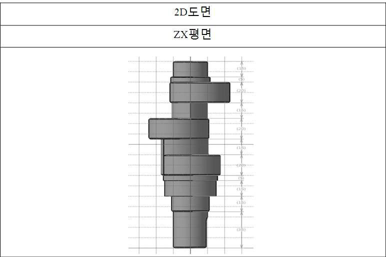 고압펌프 크랭크 캠축 규격