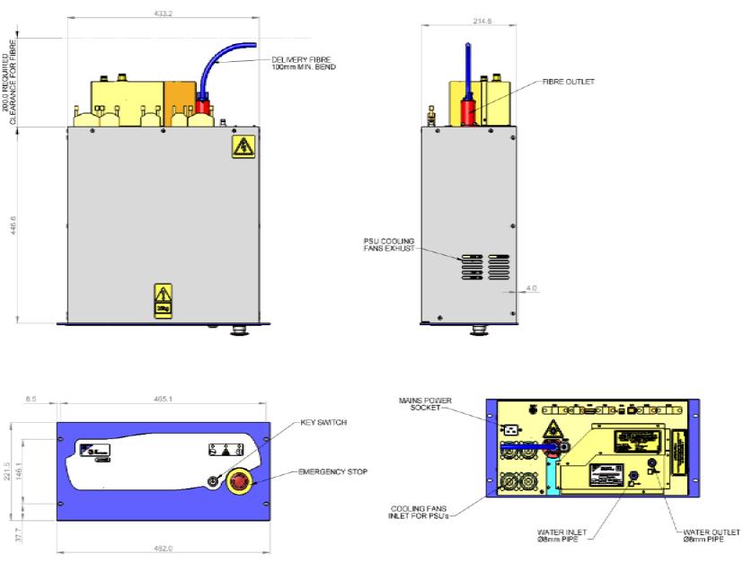 Fiber Laser Main Assemblies