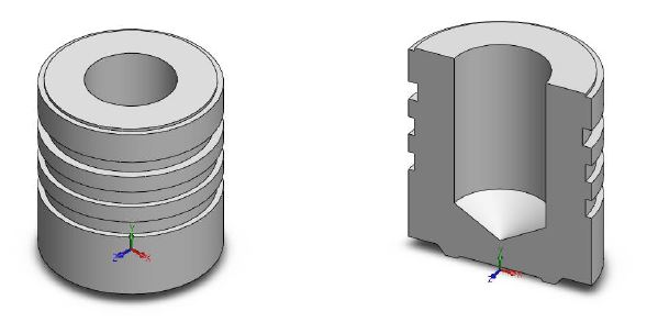 Pilot Valve Disc의 3D Modeling