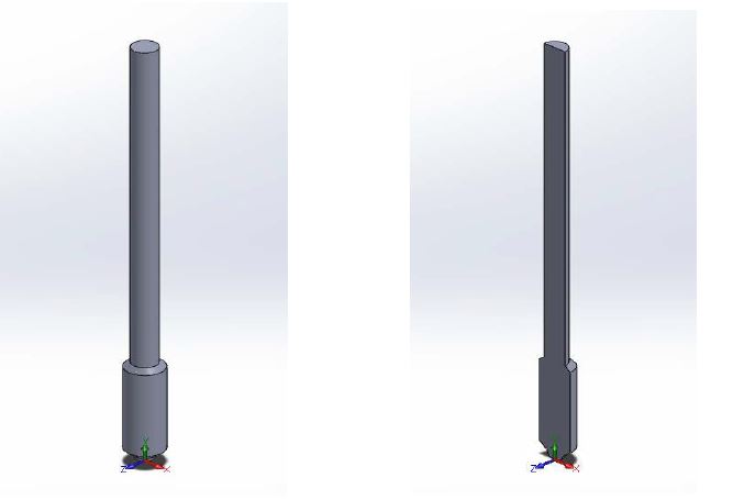 Pilot Valve Stem의 3D Modeling