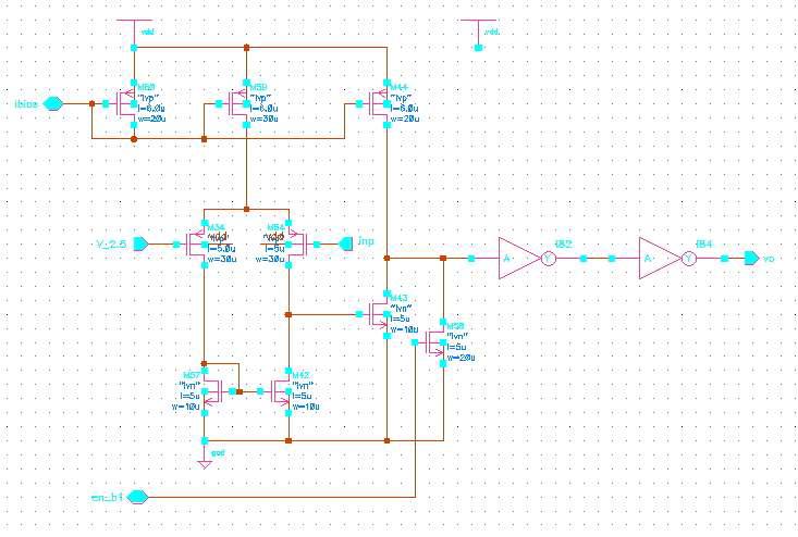 Comparator 회로도