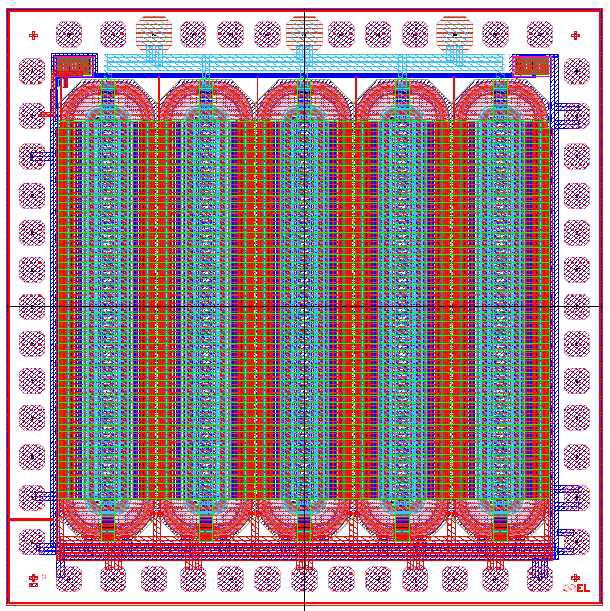 5Ω 800V MOSFET Layout 도