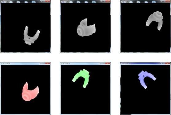 텍스쳐 맵핑을 이용한 3D 렌더링 결과 1