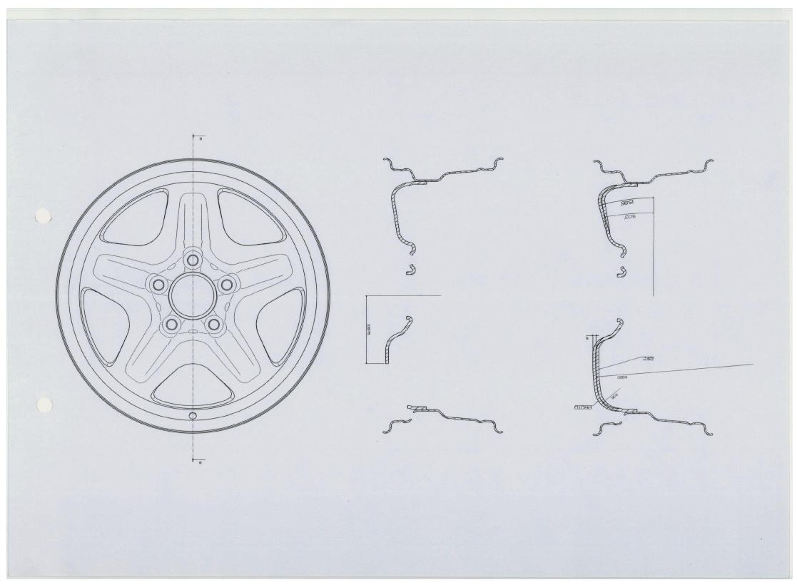 FLEX WHEEL ASSY 도면