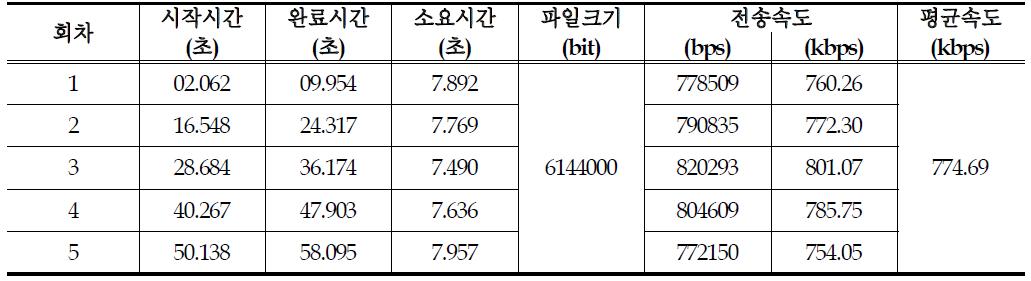 개발목표치와 개발결과 비교