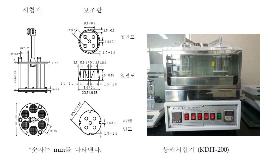 붕해시험장치