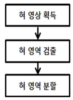 혀 영역 분할의 전체 흐름도