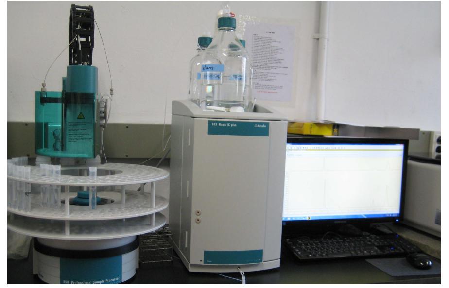 인산염 분석 Ion Chromatography (Metrohm社)