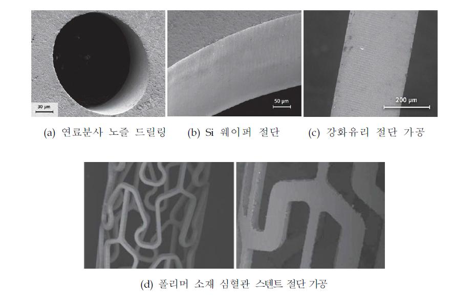 극초단 펄스 레이저 가공 응용