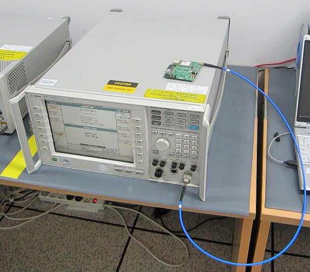 단말 통신 기능/성능 시험 환경 (E5515C 장비)