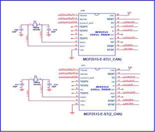 CAN Controller Pin Connection