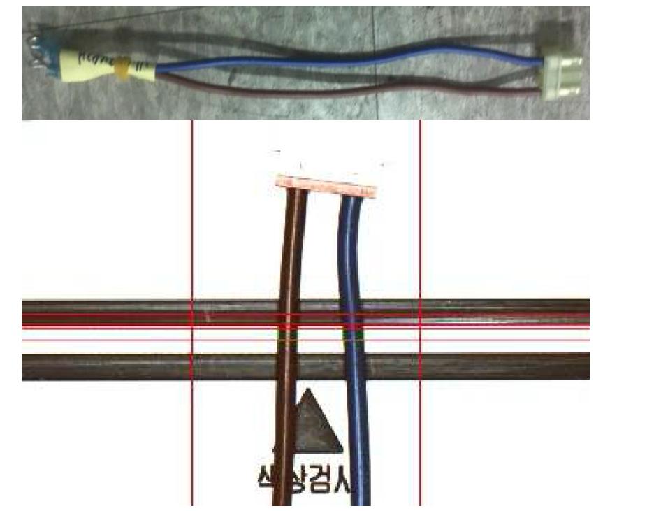 하네스 3661AP3493H 사진과 하네스 측정 영상