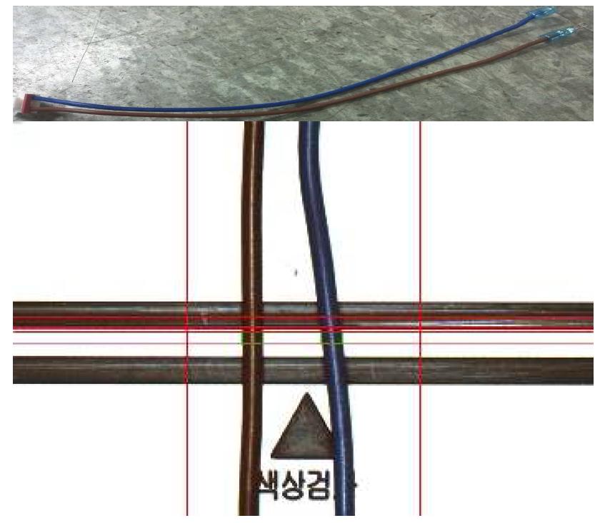 하네스 EAD60887012 사진과 하네스 측정 영상