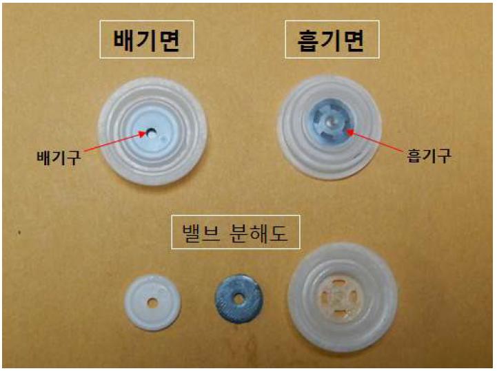 원두커피 포장용 아로마밸브 시제품 제작