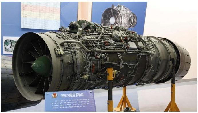 중국의 독자 개발 엔진 WS-10