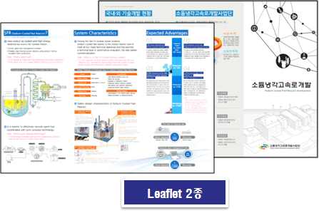 그림 38 사업소개 Leaflet 2종