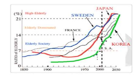 고령화 추이
