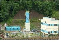 Panorama of municipal wastewater treatment plant in Wonju
