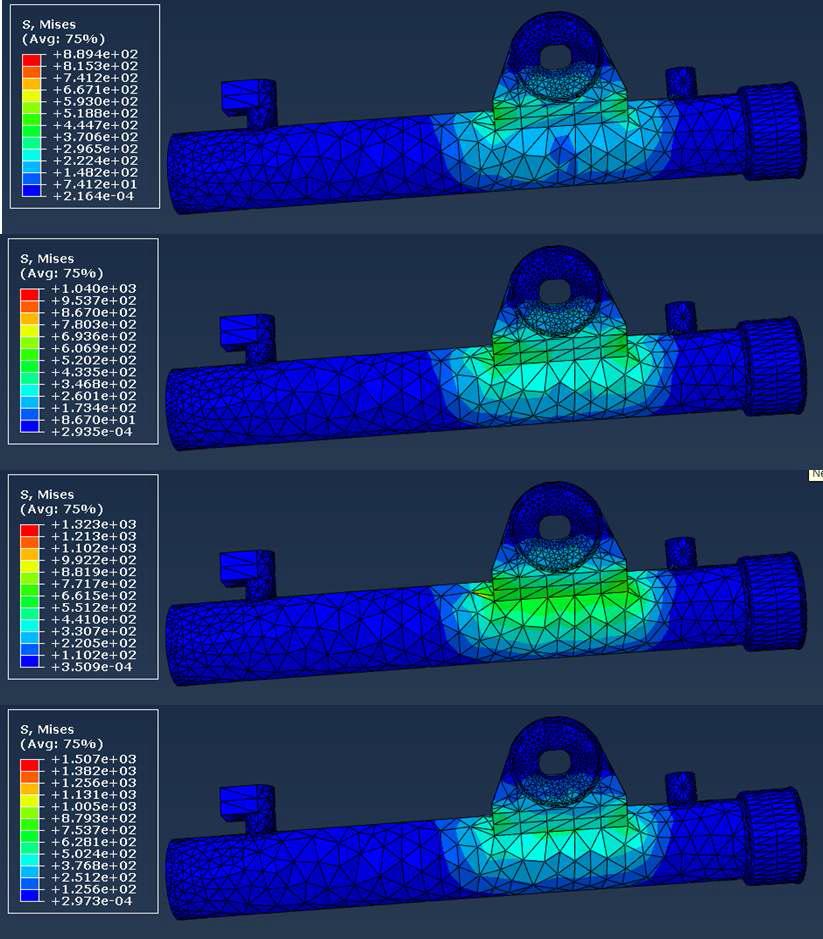 Temperature tdeimstpriebruattiuorne of tube about various