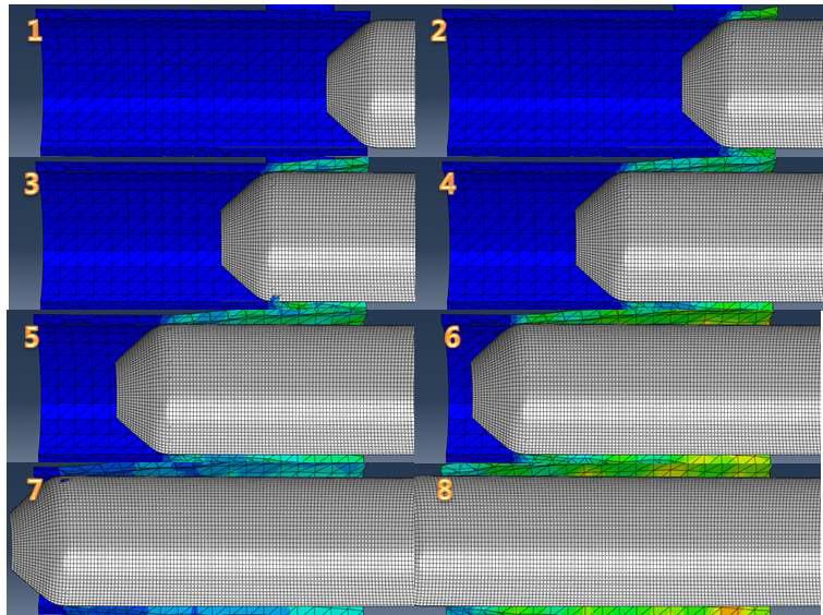 Modified shrink fit process