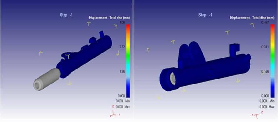 Shrink fit process before and after