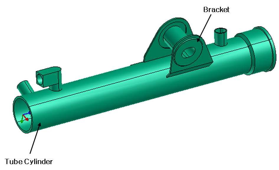 3D modeling of tube
