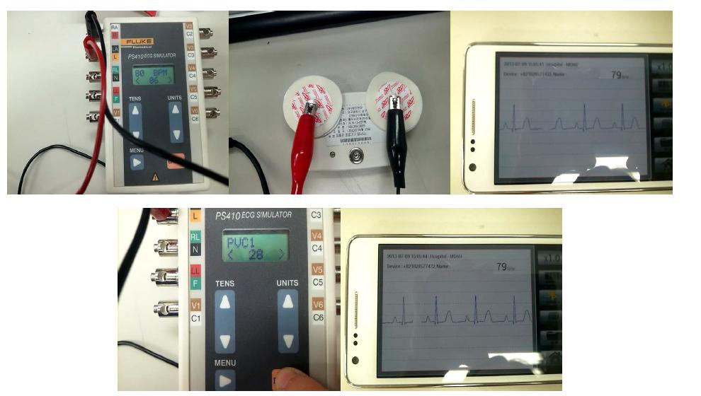 ECG Simulator 데이터 획득