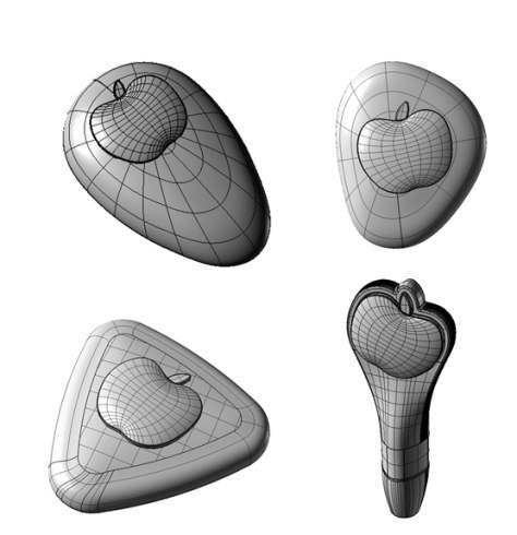 캐드를 바탕으로 만든 3D 모델링