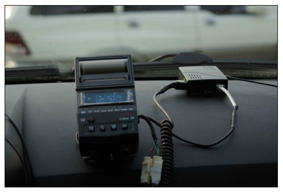 GPS모듈과 자동온도기록장치