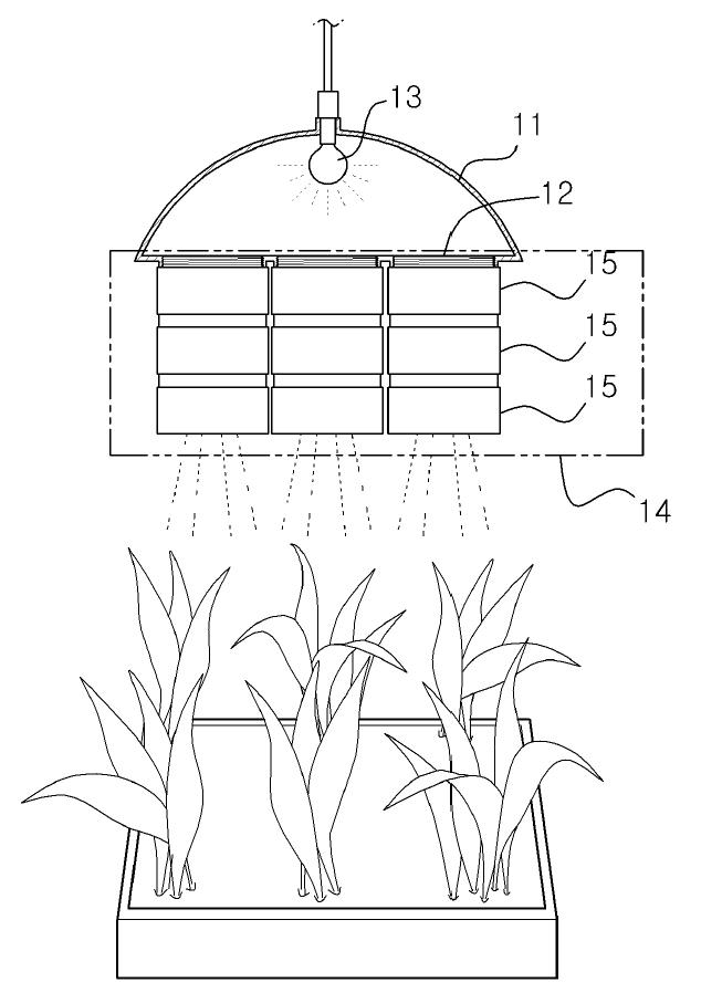 식물 재배용 조명 장치의 일 실시예