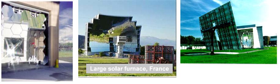 초고온 태양로 실험설비(미국, 프랑스, 스위스)
