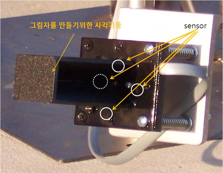 2-축 태양추적 센서.