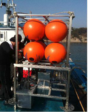 해양환경 조사용 최첨단 측정장비