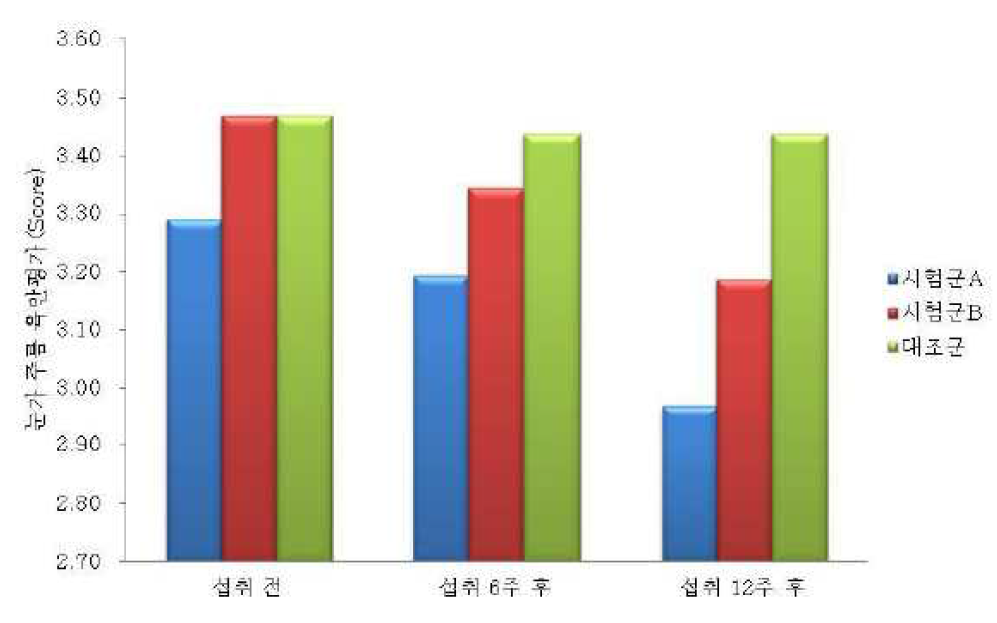 눈가 주름 육안평가