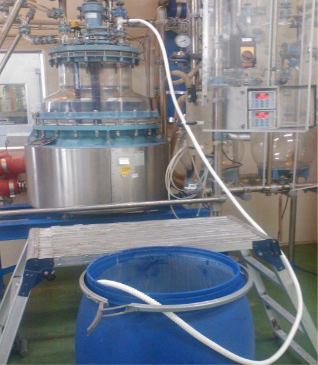 에스테르 교차반응기 (200 Liter, 한국 화학연구원)