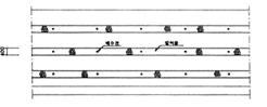 수평 배수공 전개도
