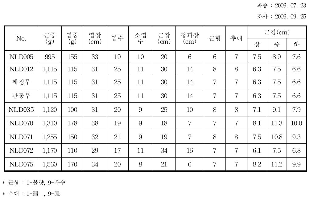 3차년도 국내 연락시험 성능검정