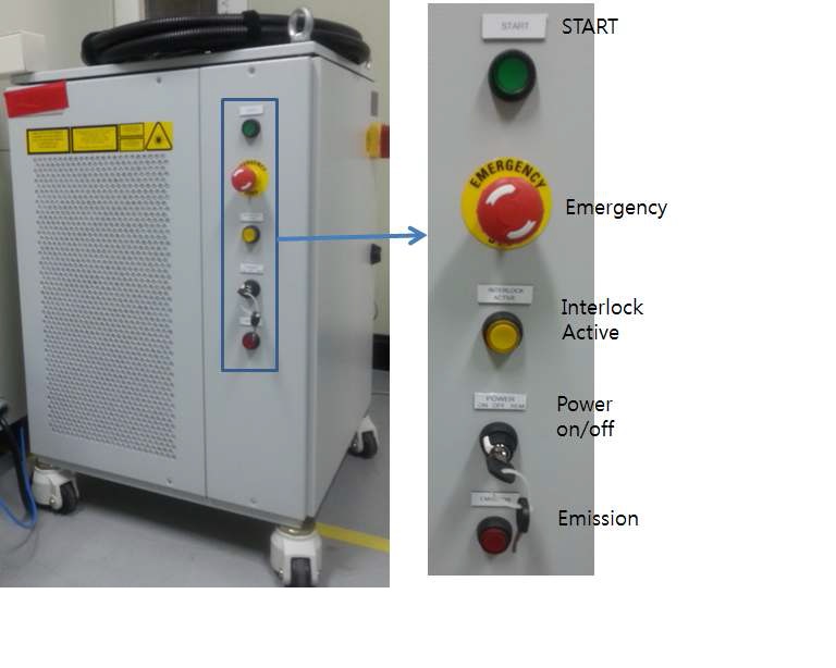 QCW 300W Fiber laser 시스템