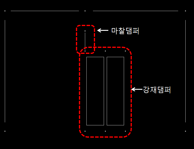 SAFE 댐퍼 보강골조 모델링