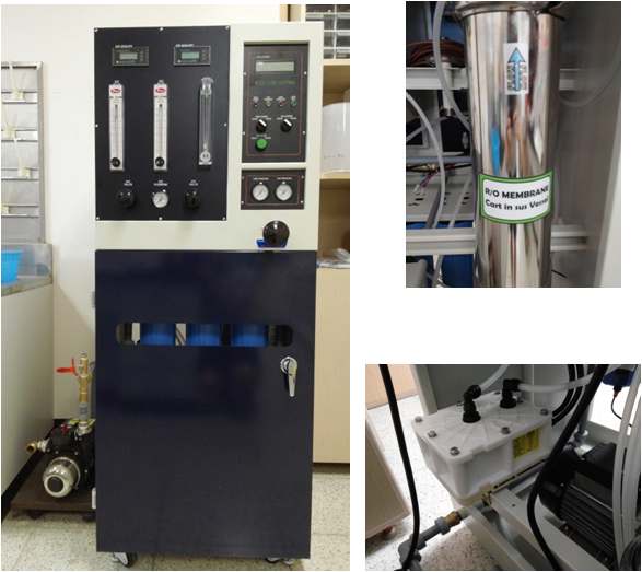 Fig. 2.6.2. Pictures of RO-CDI prototype system