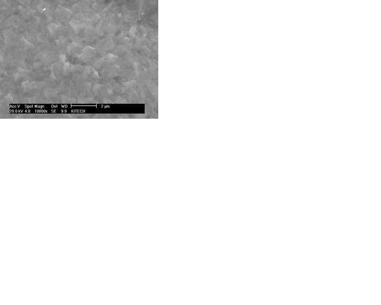 Surface morphology of Fe based sintered parts after chromizing