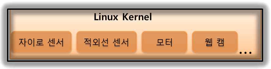 그림 16. 통합형 RAIF의 Linux Kenel 계층