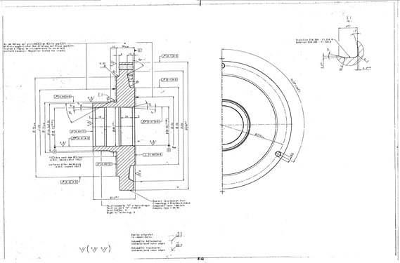 Detail Drawing for Thrust Ring