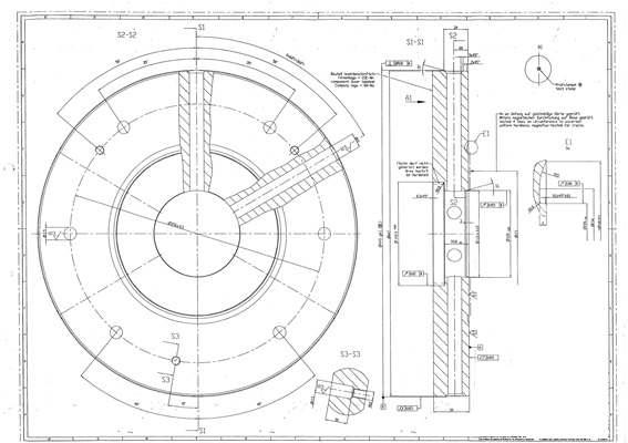 Detail Drawing for Thrust Bearing