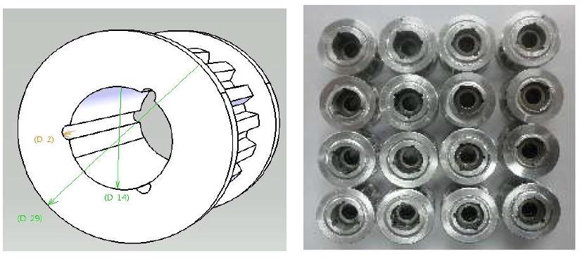 Sliding pin equipped one-way clutchs