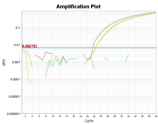 Detection of sheep using real-time PCR system.