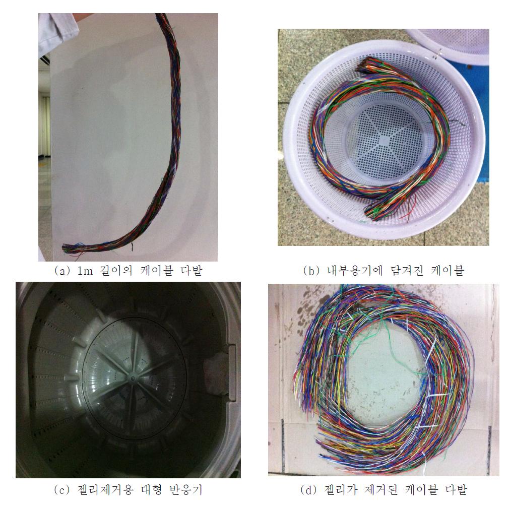 젤리제거의 상업적 실용화를 위한 장치의 시작품화