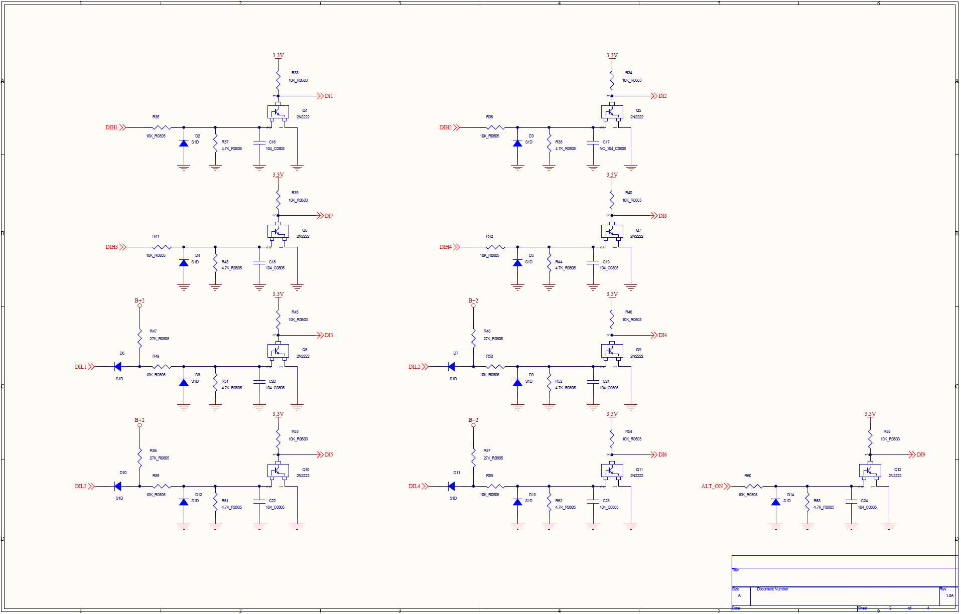 CAN Convertor Input 회로