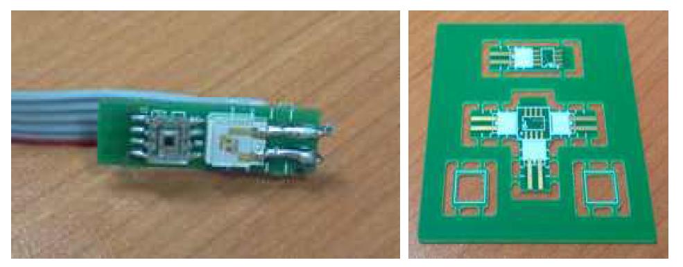 센서부 2차 PCB 반사형 센서 개발